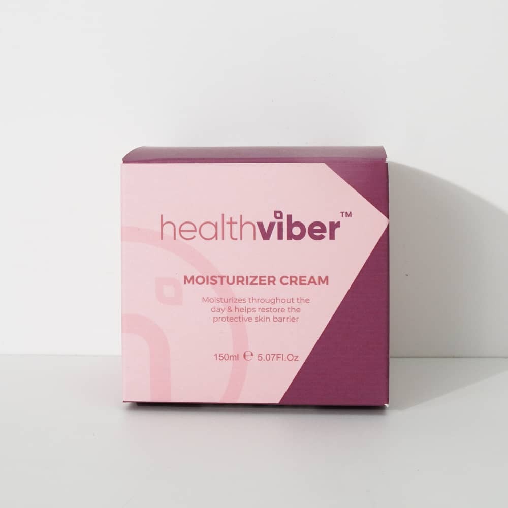 HEALTHVIBER Night Moisturizer Cream – Hydrating Face Cream with Ceramides, Ginseng, and Natural Extracts – Deep Moisture & Anti-Aging Skincare for All Skin Types